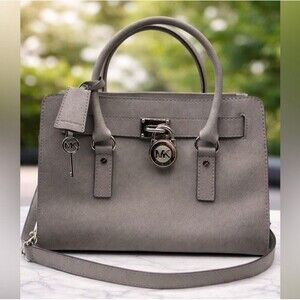 EUC Michael Kors Hamilton Saffiano Leather Medium Satchel